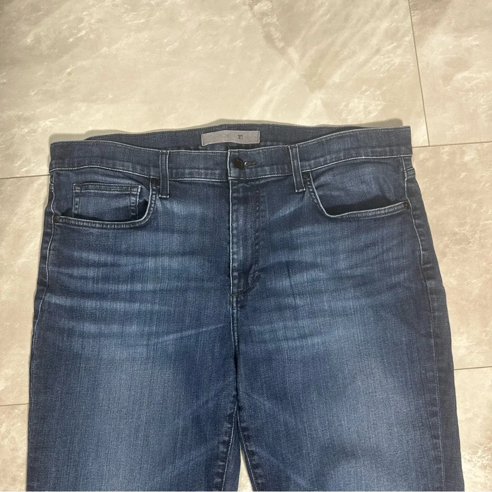 Dark Blue Straight-Leg Jeans Joes Women's Jeans Size 38 Medium Cotton High Rise